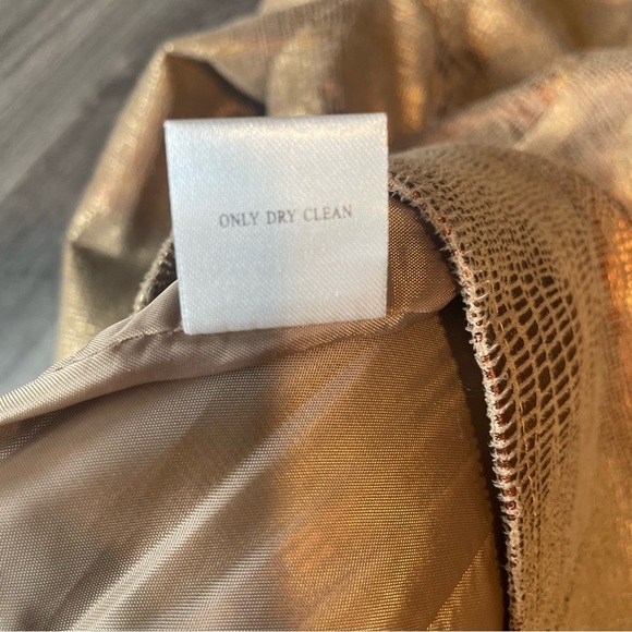 Boston Proper Gold jacket • Size 2 - Picture 6 of 7